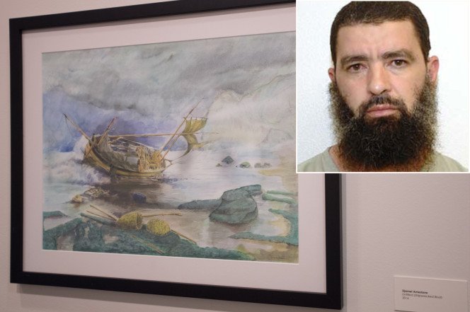 Οι φυλακισμένοι-ζωγράφοι του Γκουαντάναμο -Σπαρακτικά έργα, απίστευτη ιστορία [εικόνες] | iefimerida.gr 9