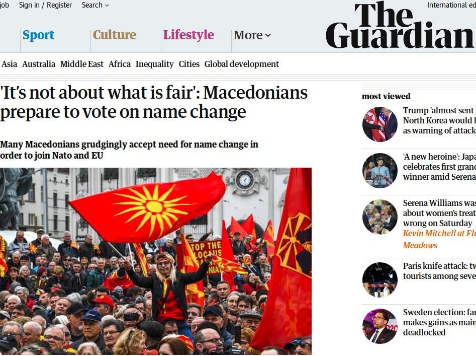 Ντιμιτρόφ στον Guardian: Η Συμφωνία των Πρεσπών ανοίγει νέο δρόμο για τη χώρα μου | iefimerida.gr 0