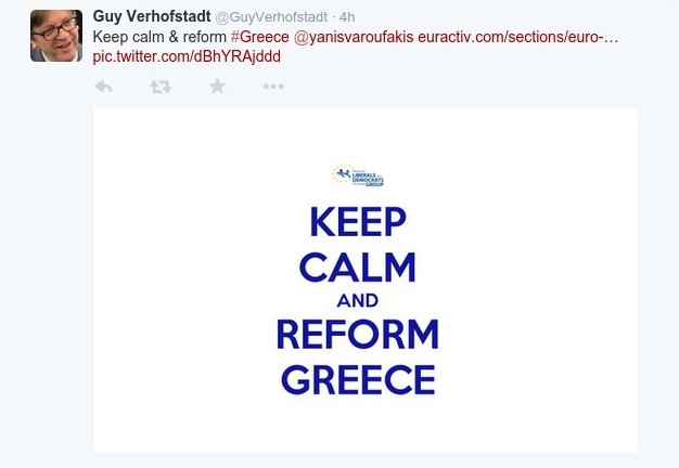 Ο Βαρουφάκης «τρώγεται» με τον Φερχόφσταντ στο Twitter [εικόνες] | iefimerida.gr 0