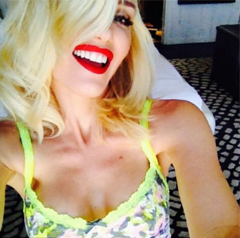 Η Γκουέν Στεφάνι σε ρόλο μοντέλου -Η εκρηκτική ξανθιά διαφημίζει μόνη της τα εσώρουχά της [εικόνα] | iefimerida.gr 0