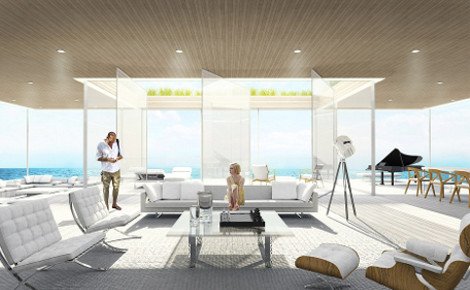 Ετσι θα είναι τα χλιδάτα γιοτ στο μέλλον -Θα μοιάζουν με ουρανοξύστες που επιπλέουν [εικόνες] | iefimerida.gr 4