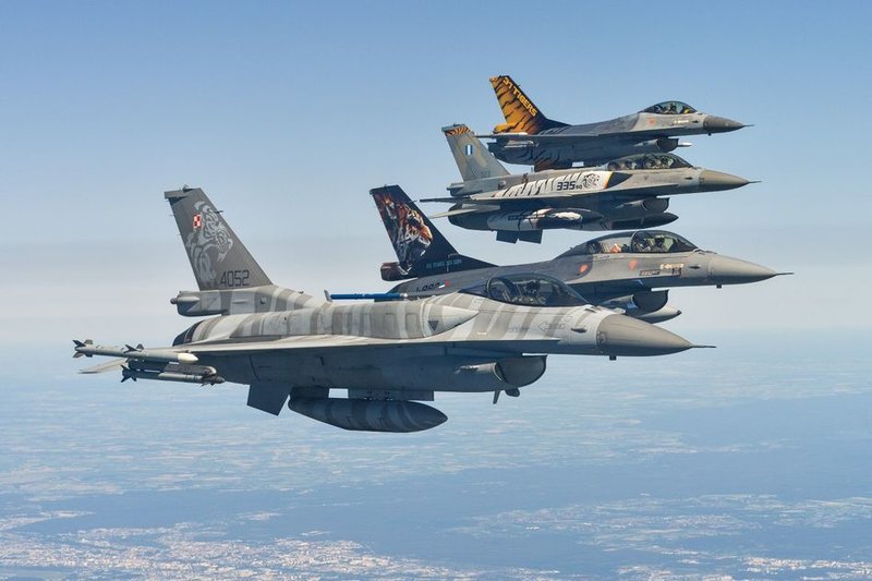 Οι ελληνικές «τίγρεις» σάρωσαν σε άσκηση του ΝΑΤΟ -Εντυπωσιακοί οι πιλότοι των F-16 [εικόνες] | iefimerida.gr 1