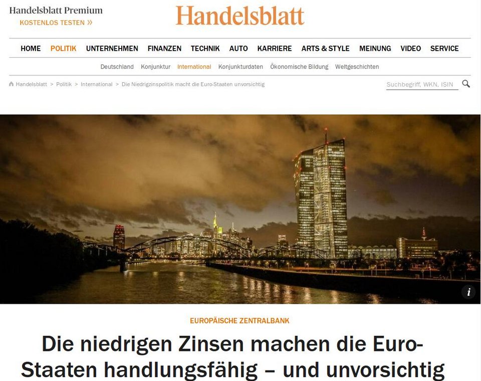 Handelsblatt: Επιεικής η Μέρκελ στον Τσίπρα λόγω του Σκοπιανού | iefimerida.gr 0