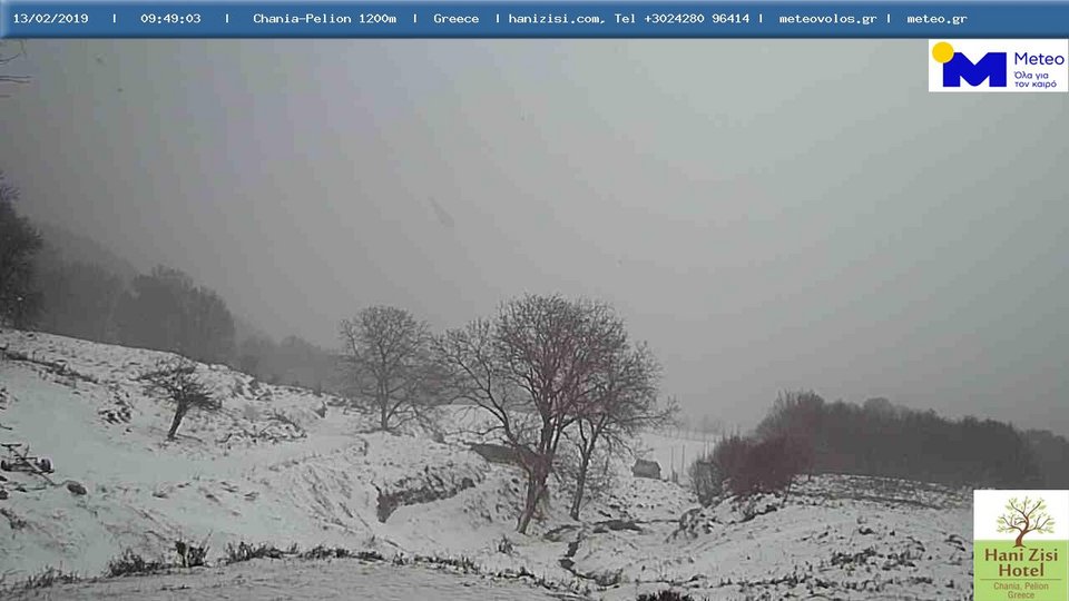 Η εικόνα από τα Χάνια / Πηγή: meteo.gr