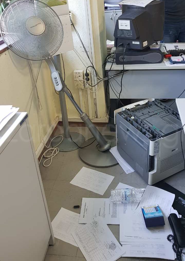 Χανιά: Κλειστή η εφορία που «έσπασε» φορολογούμενη -Απέχουν οι υπάλληλοι [εικόνες] | iefimerida.gr 1