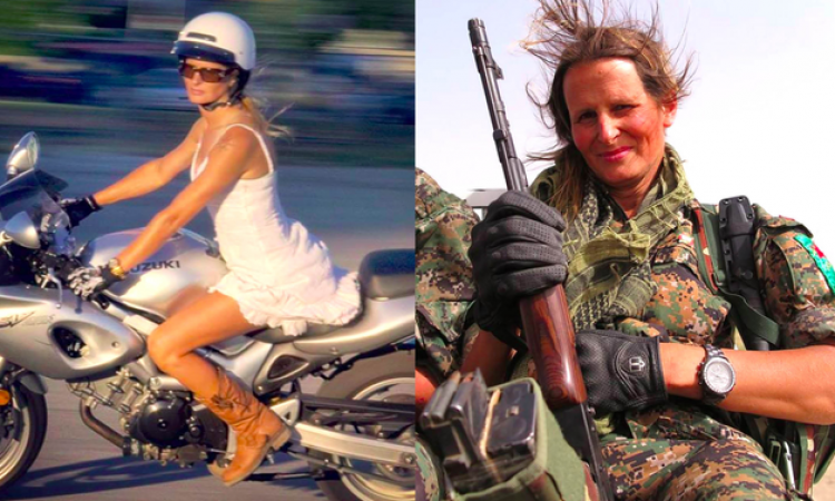 Πανέμορφη Καναδή, πρώην μοντέλο, πολεμάει με τους Κούρδους εναντίον των τζιχαντιστών [εικόνες] | iefimerida.gr 0