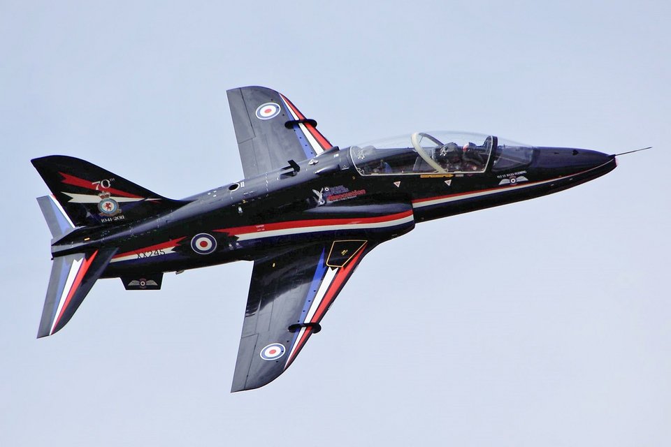 Ένα Hawk T1 εν πτήσει (Φωτογραφία: Wikipedia)