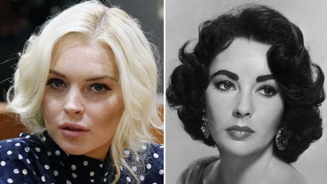 Backstage: Η μεταμόρφωση της Λίντσεϊ Λόχαν σε Ελίζαμπεθ Τέιλορ! [εικόνες] | iefimerida.gr 9