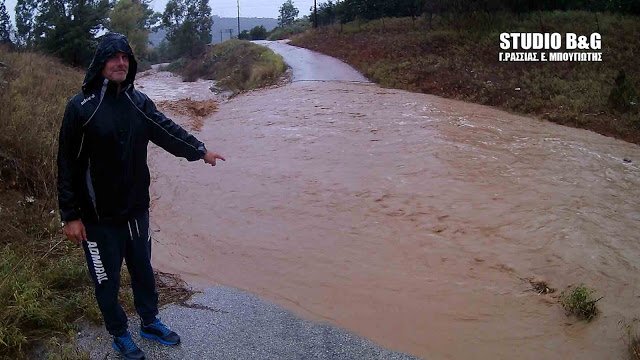 Κακοκαιρία στο Ναύπλιο: Πλημμύρισαν χείμαρροι και ρέματα [εικόνες & βίντεο] | iefimerida.gr 7