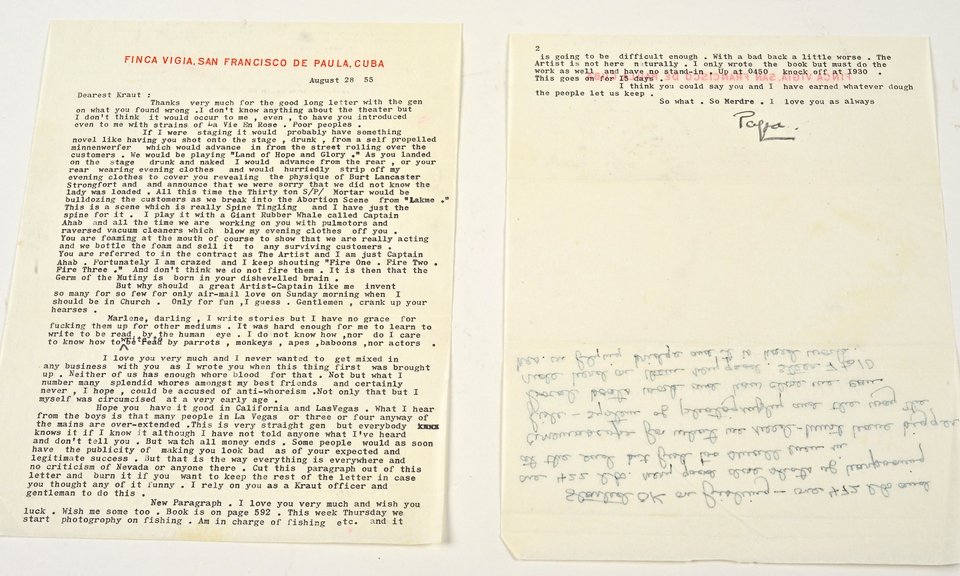 «Θα είσαι μεθυσμένη και γυμνή» Το πυρετικό γράμμα του Χέμινγουεϊ στην Μάρλεν Ντίτριχ [εικόνες] | iefimerida.gr 1