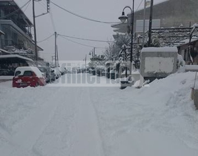 «Βόμβα» χιονιού έπεσε από τη Λάρισα ως την Ξάνθη -Μισό μέτρο χιόνι στα Ιωάννινα [εικόνες] | iefimerida.gr 13