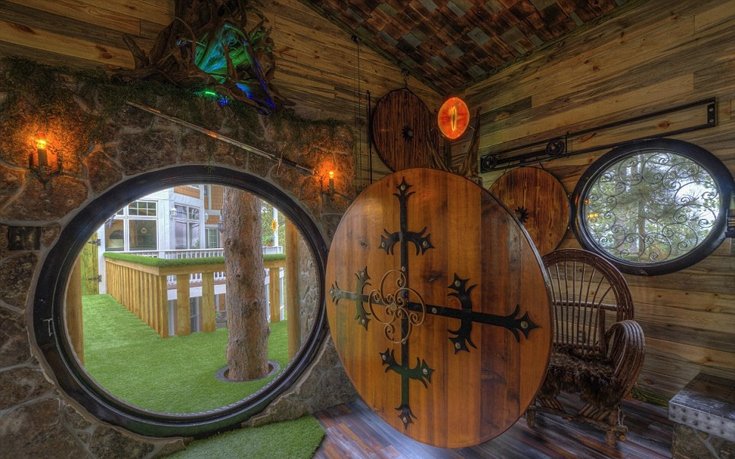 Ζήστε σαν χόμπιτ -Σπίτι βγαλμένο από τον Αρχοντα των Δαχτυλιδιών [εικόνες]  | iefimerida.gr 1