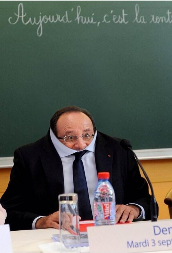 Ρεζίλεψαν παγκοσμίως τον Ολάντ -Μια ατυχής πόζα του έγινε λόλ [εικόνες] | iefimerida.gr 1