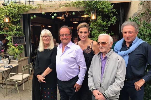 Ο Φρανσουά Ολάντ πάχυνε -Διακοπές με την ερωμένη του και τον Σαρλ Αζναβούρ [εικόνες] | iefimerida.gr 0