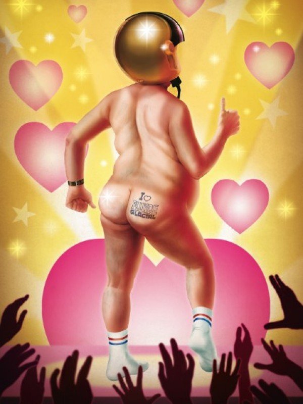 Οι Γάλλοι το παράκαναν: Εγδυσαν τον Φρανσουά Ολάντ και τον έκαναν αφίσα [εικόνες] | iefimerida.gr 1