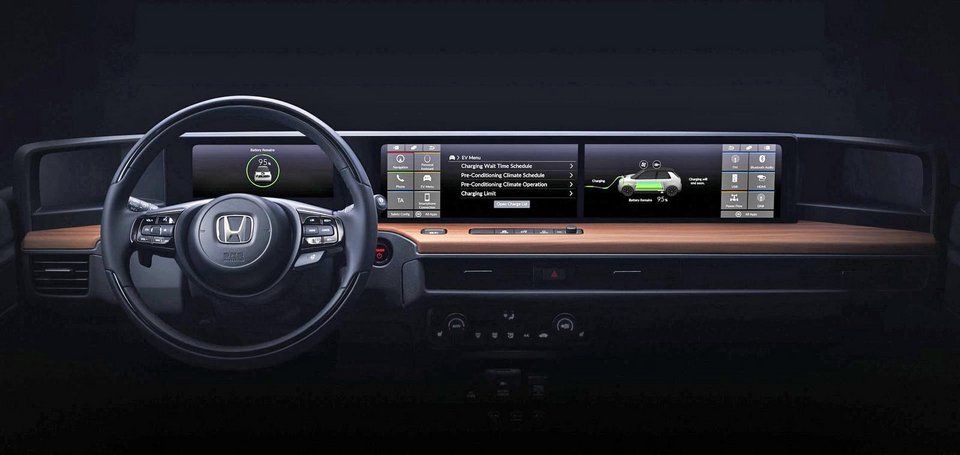 Honda: Tο εντυπωσιακό ταμπλό του Urban EV [εικόνες] | iefimerida.gr 0