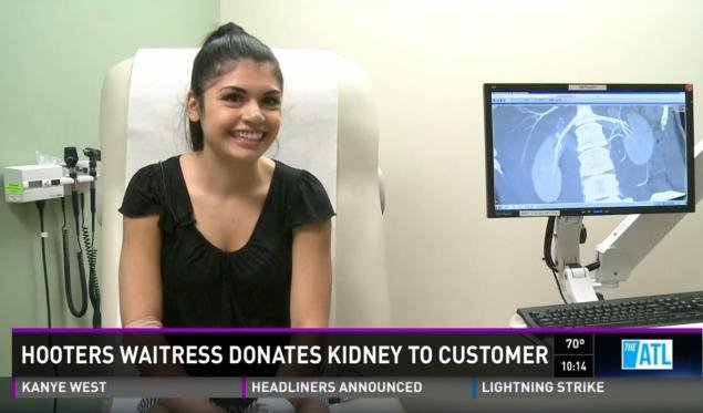 22χρονη σερβιτόρα: Γιατί έδωσα το νεφρό μου σε έναν άγνωστο [εικόνες] | iefimerida.gr 3