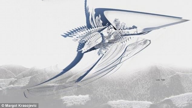 Ξενοδοχείο που μοιάζει με  ιπτάμενο δίσκο στο Πεκίνο- Μισοβυθισμένο στη θάλασσα [εικόνες] | iefimerida.gr 5