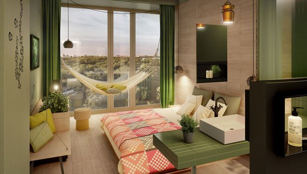 Ενα ξενοδοχείο-ζούγκλα στην καρδιά του Βερολίνου μετατρέπει την πόλη σε μια όαση πρασίνου [εικόνες]  | iefimerida.gr 6