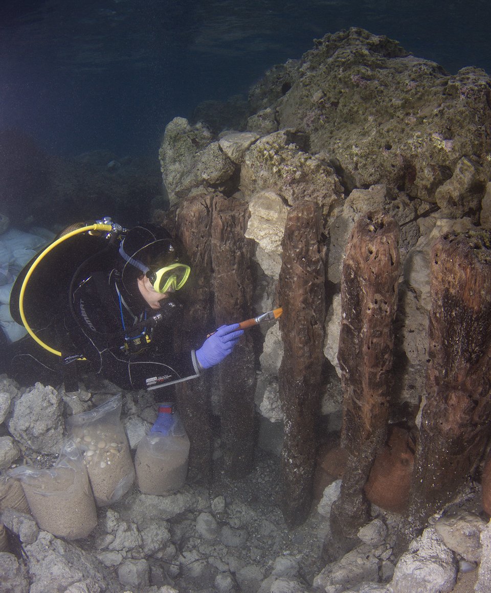 Υποβρύχια αρχαιολογική έρευνα στο λιμάνι του Λαχαίου [εικόνες]  | iefimerida.gr 1