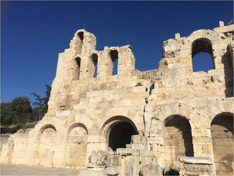 Ολοκληρώθηκαν οι εργασίες στο Ηρώδειο -Είχαν ξεκολλήσει κομμάτια του μνημείου [εικόνες] | iefimerida.gr 1