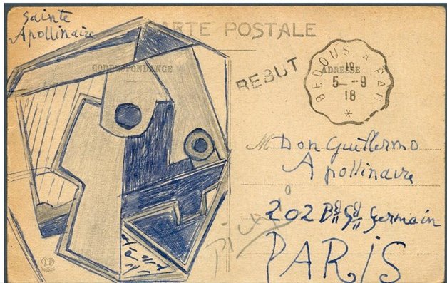 Ποσό ρεκόρ για μια καρτ-ποστάλ του Πικάσο - Πωλήθηκε σε δημοπρασία για 166.000 ευρώ [εικόνες]  | iefimerida.gr 0