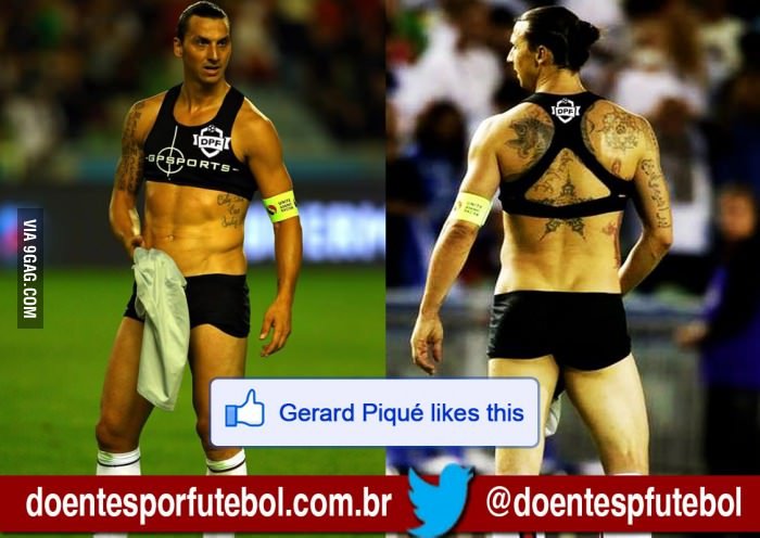 Το επαναστατικό... σουτιέν του Ιμπραϊμοβιτς για το οποίο μιλά όλος ο κόσμος [εικόνες & βίντεο] | iefimerida.gr 1