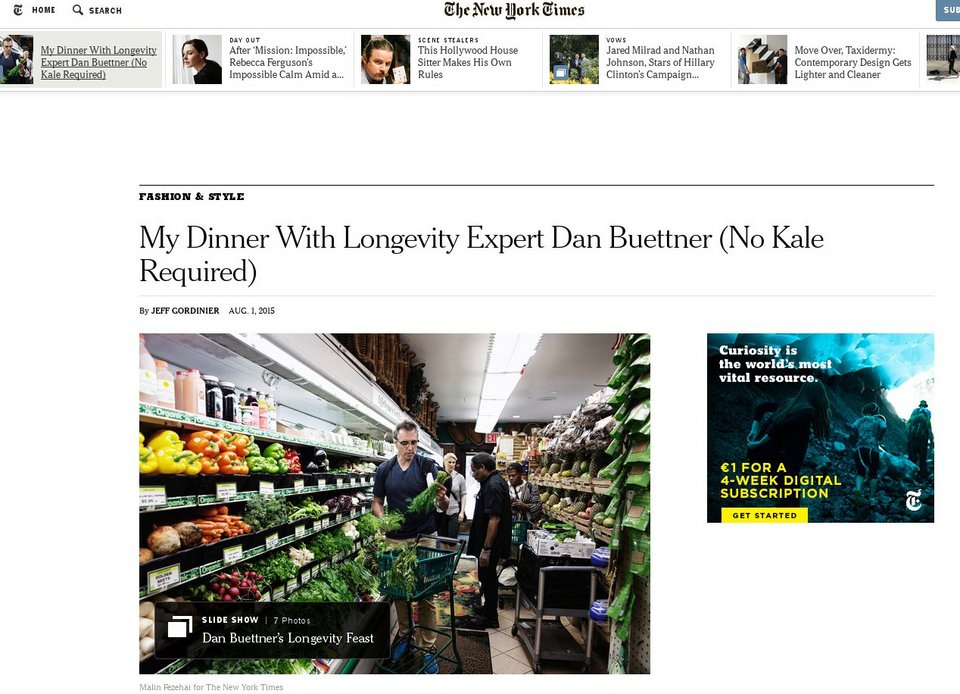 NY Times: Να τρέφεστε όπως στην Ικαρία για να ζήσετε μέχρι τα 100 | iefimerida.gr 2