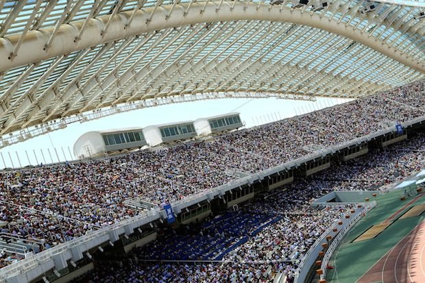 Η υποψήφια ευρωβουλευτής του Ποταμιού Χριστίνα Ταχιάου πήγε στο Συνέδριο των Ιεχωβάδων και γράφει τι είδε [εικόνες] | iefimerida.gr 0