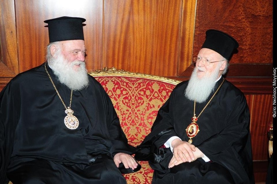 Στο Φανάρι ο Ιερώνυμος για τα είκοσι χρόνια από την ενθρόνιση του Βαρθολομαίου | iefimerida.gr 1