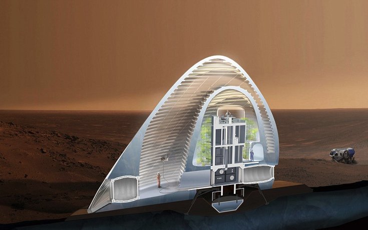 «Αρειανό ιγκλού» - Πού θα κατοικήσουν οι πρώτες αποστολές που θα φτάσουν στον κόκκινο πλανήτη [εικόνες]  | iefimerida.gr 2