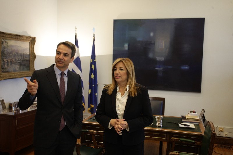 Μητσοτάκης-Γεννηματά συμφώνησαν ότι πρέπει να φύγει γρήγορα η κυβέρνηση [εικόνες] | iefimerida.gr 0