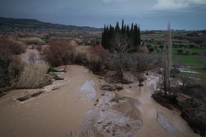 Έντονες βροχοπτώσεις σημειώθηκαν τις τελευταίες ημέρες
