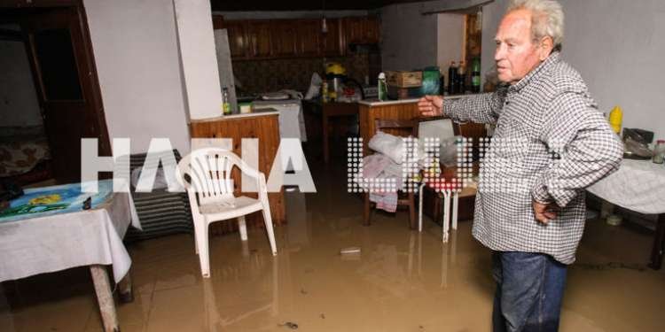 Τον εφιάλτη του 2012 ζουν ξανά οι κάτοικοι της Ηλείας- Πλημμύρισαν σπίτια, καταστράφηκαν περιουσίες [εικόνες] | iefimerida.gr 0