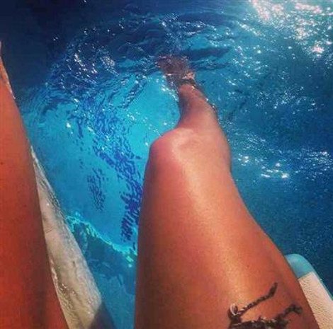 Οι πρώτες βουτιές της εγκυμονούσας Αγγελικής Ηλιάδη [εικόνες] | iefimerida.gr 1