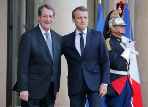 Συνάντηση Μακρόν-Αναστασιάδη στο Μέγαρο των Ηλυσίων -Τι συζήτησαν [εικόνες] | iefimerida.gr 1