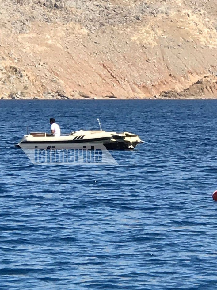 Ατύχημα στη Σύμη: Φουσκωτό Ιταλού επιχειρηματία προσέκρουσε τη νύχτα με μεγάλη ταχύτητα σε σημαδούρα του ΠΝ [εικόνες] | iefimerida.gr 3