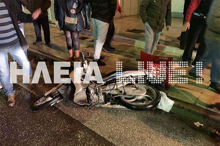  Τροχαίο με εγκατάλειψη στον Πύργο [εικόνες] | iefimerida.gr 1