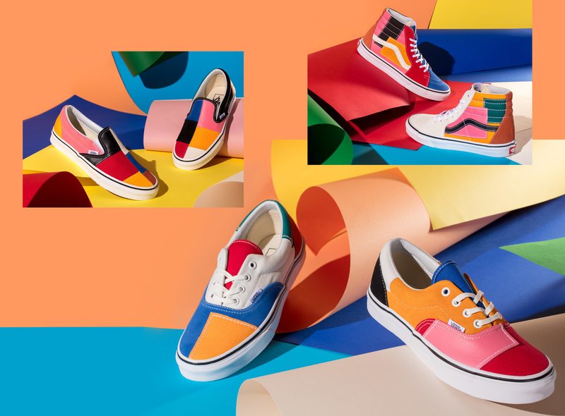 Οι σχεδιαστές της Vans επανασχεδιάζουν τα μοντέλα Era, Sk8Hi και Classic Slip-On με μια μίξη υλικών όπως δέρμα, καμβά και suede, δημιουργώντας μια συλλογή εμπνευσμένη από τη δεκαετία του '70