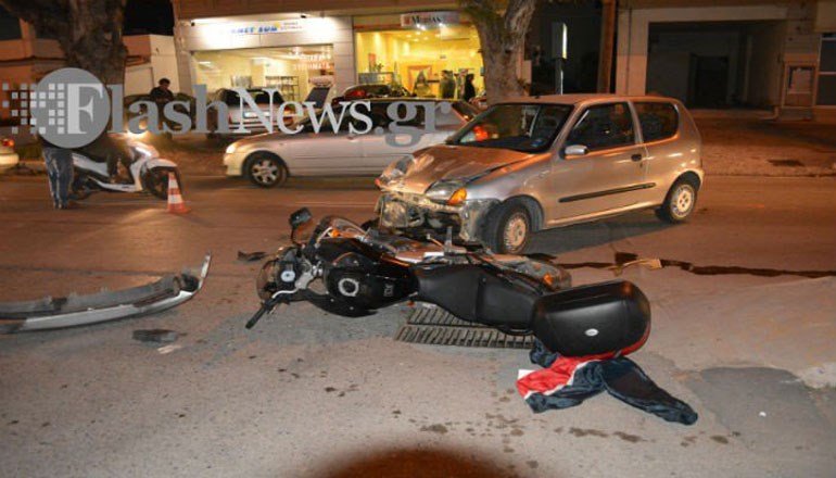 Κρήτη: Τροχαίο με τραυματισμό δικυκλιστή στα Χανιά [εικόνες] | iefimerida.gr 0