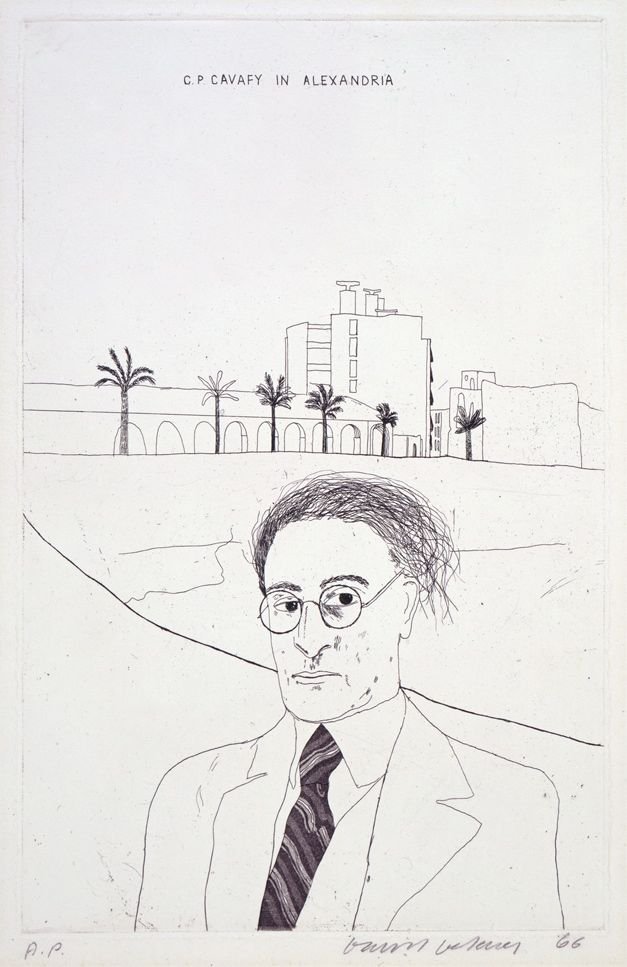 Αυτές είναι οι περίφημες ομοερωτικές εικονογραφήσεις του Ντέιβιντ Χόκνεϊ σε ποιήματα του Καβάφη [εικόνες] | iefimerida.gr 4