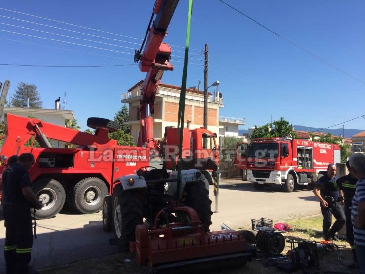 Λαμία: Τραγικός θάνατος για 63χρονο -Καταπλακώθηκε από το τρακτέρ του [εικόνες] | iefimerida.gr 6
