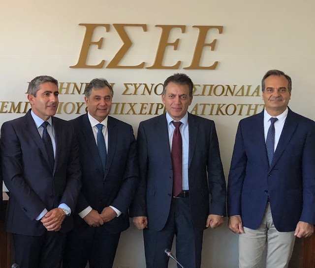 Από τη συνάντηση του προεδρείου της ΕΣΕΕ με τους αρμόδιους τομεάρχες Οικονομικών της Νέας Δημοκρατίας
