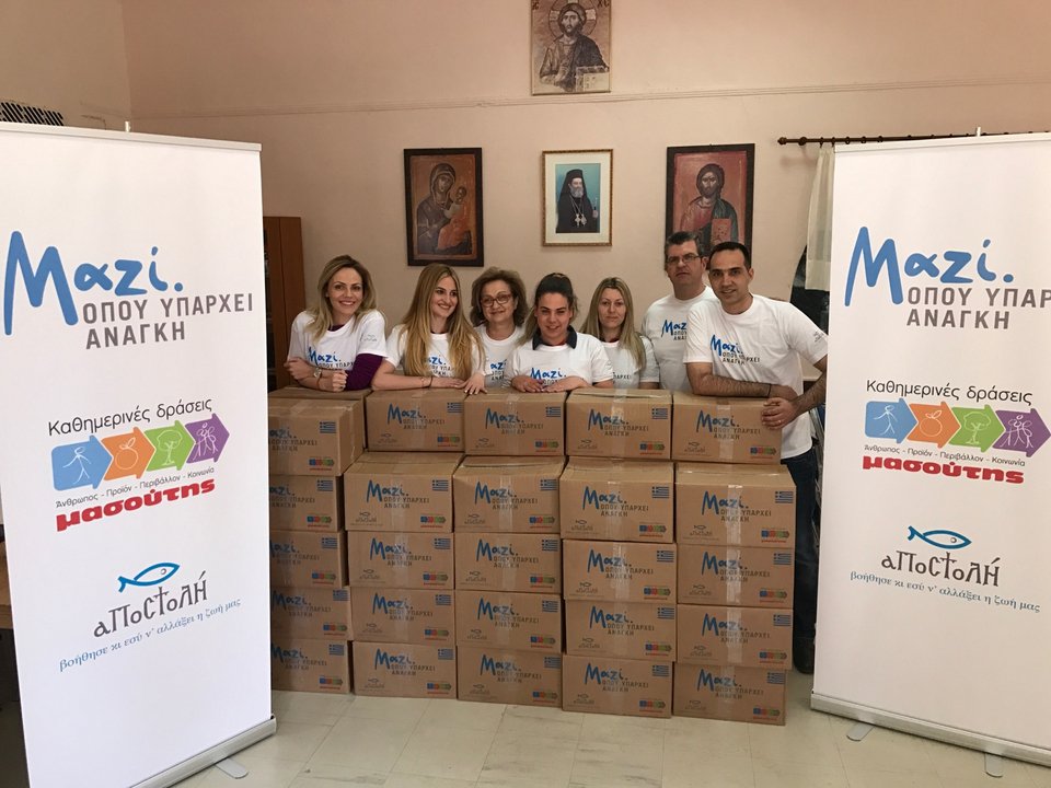 570 ευάλωτες οικογένειες στηρίζουν στις Ιερές Μητροπόλεις «Αποστολή»-Μασούτης | iefimerida.gr 0