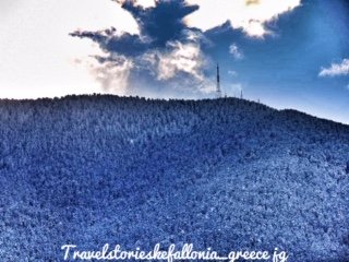 Χιόνια στην Κεφαλονιά -Μαγικό σκηνικό [βίντεο] | iefimerida.gr 1