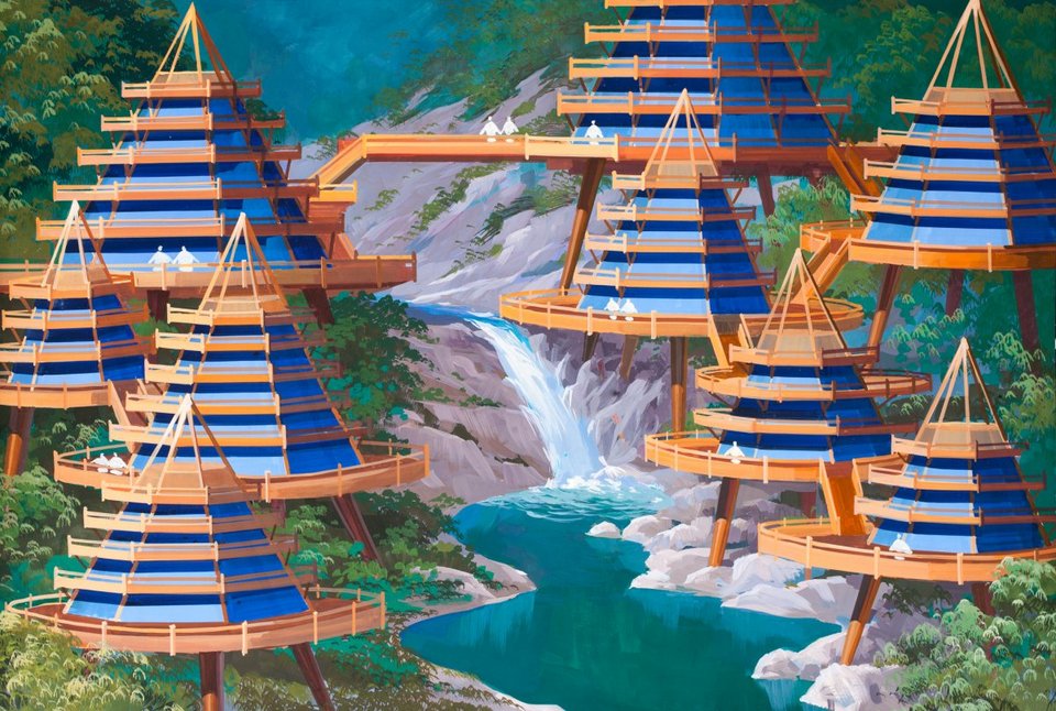 Ετσι θα είναι ο κόσμος στο μέλλον: Κορεάτες αρχιτέκτονες τον ονειρεύτηκαν και τον... ζωγράφισαν [εικόνες] | iefimerida.gr 2