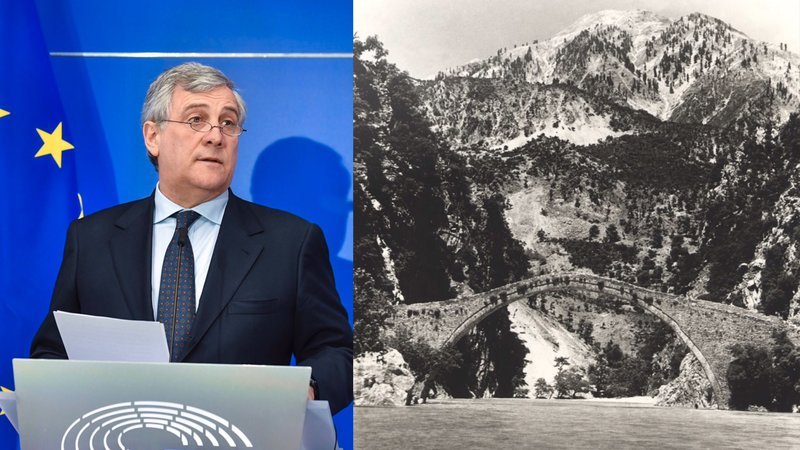 Βρυξέλλες: Θερμή στήριξη για την ανακατασκευή της ιστορικής γέφυρας Κοράκου στον Αχελώο [βίντεο] | iefimerida.gr 2