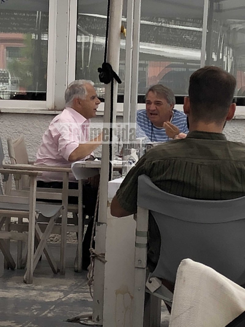 Η συζήτηση Μπαλάφα-Μπίστη στη Μαρίνα Φλοίσβου [εικόνες] | iefimerida.gr 0