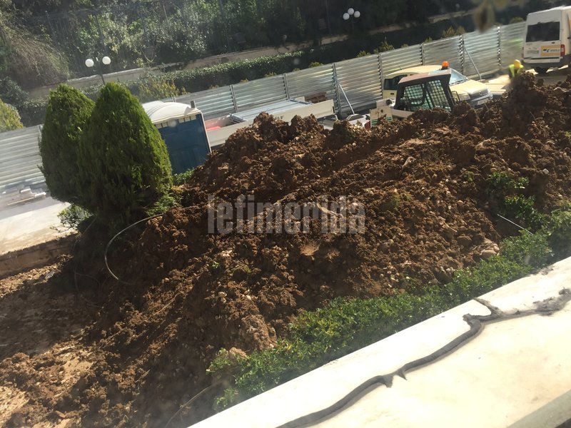 Βουλή: Κινδυνεύουν με καταστροφή δέντρα που ξεριζώνονται στο προαύλιο [εικόνα] | iefimerida.gr 0