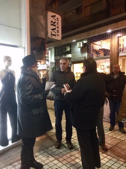 Ο υποψήφιος Δήμαρχος Αθήνας Χρήστος Τεντόμας ενημέρωσε πολίτες στου Γκύζη [εικόνες] | iefimerida.gr 0